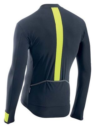 Maglia Northwave Fahrenheit manica lunga nero giallo fluo