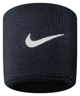 Nike Swoosh-Armbänder Schwarz (Paar)