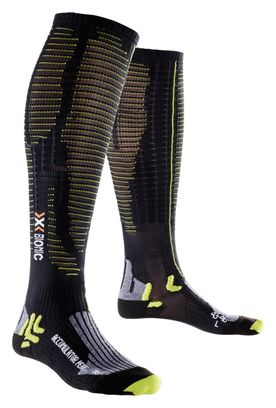 X-BIONIC Chaussettes de Compression ACCUMULATOR PERFORMANCE Noir Vert