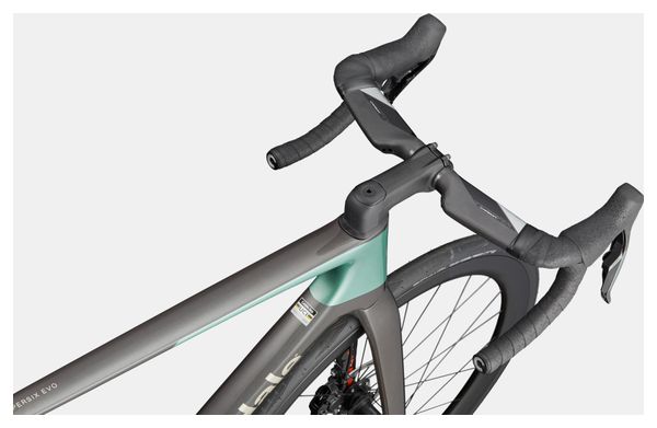 Bicicleta de carretera Cannondale SuperSix Evo 4 Gen 5 Sram Rival AXS 12V 700 mm Verde/Gris 2026