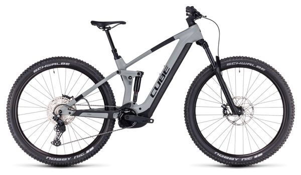Cube Stereo Hybrid 140 HPC Pro 750 Electric Full Suspension MTB Shimano Deore 11S 750 Wh 29'' Swamp Grey Green 2023