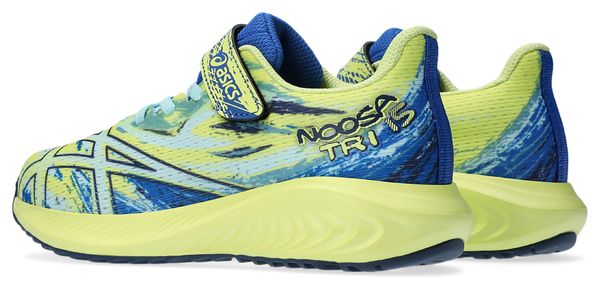 Zapatillas de running para niños Asics Pre Noosa Tri 15 PS Amarillo Azul