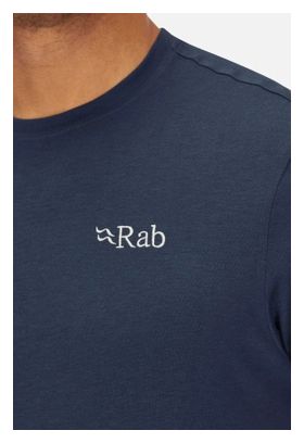 Maglietta RAB Crimp blu da uomo 