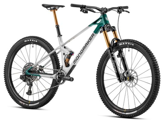 Mondraker Raze Carbon RR Full Suspension MTB Sram XX1 Eagle 12S 29'' Silver Green 2024