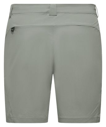 Pantaloncini Salewa Puez Talvena Durastretch verdi da donna
