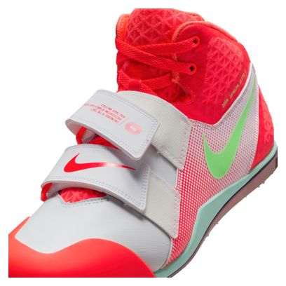 Chaussures d'Athlétisme Nike Zoom Javelin Elite 3 Blanc/Orange Homme