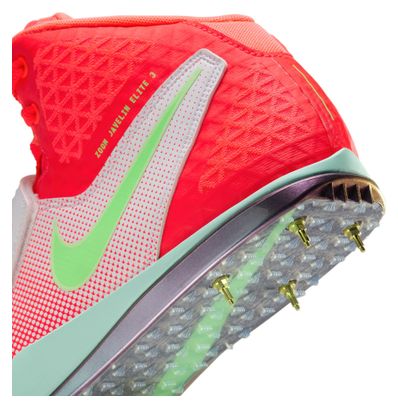 Nike Zoom Javelin Elite 3 Leichtathletikschuh Weiß/Orange Herren