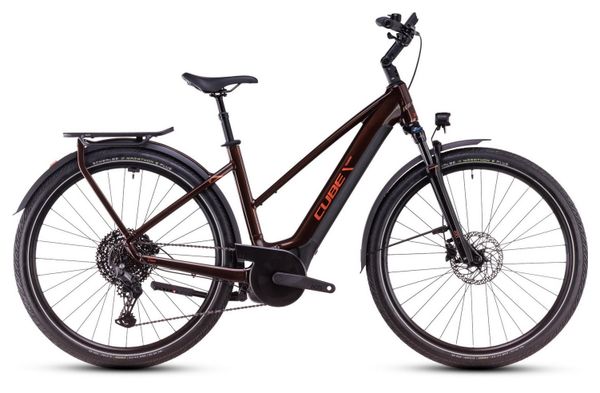 Vélo CUBE  Touring Hybrid Pro 625 cinnamon´n´orange