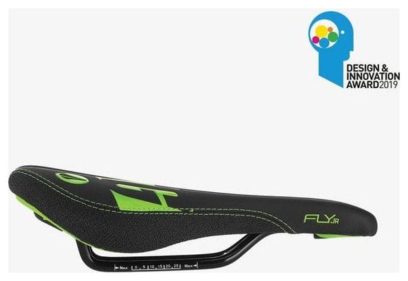 Selle SDG Junior FLY JR - Steel Rails - NOIR/VERT