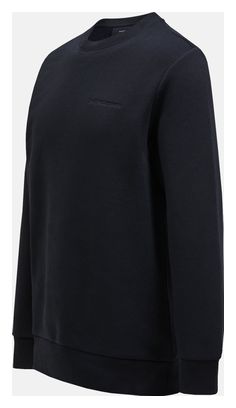 Peak Performance Original Klein Logo Sweatshirt Zwart Heren
