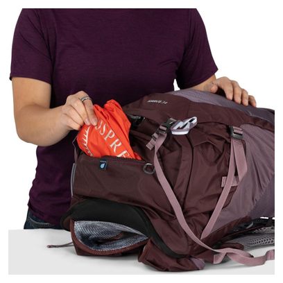 Zaino da trekking Osprey Sirrus 34L viola da donna