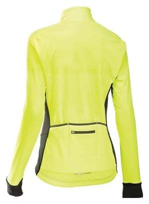 Giacca impermeabile donna Northwave Reload Sp nera giallo fluo
