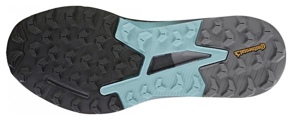 adidas Terrex Agravic Flow 2 GTX Women's Trail Shoes Black Blue
