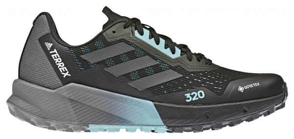 adidas Terrex Agravic Flow 2 GTX Women's Trail Shoes Black Blue