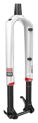 ROCKSHOX Fork RS1 Solo Air 27.5'' Predictive Axle Tapered White Red