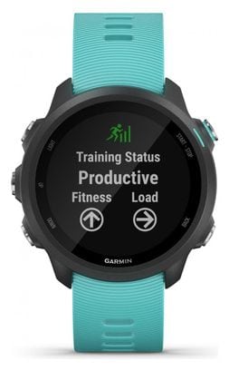 GPS GARMIN FORERUNNER 245 MUSIC vert d'eau