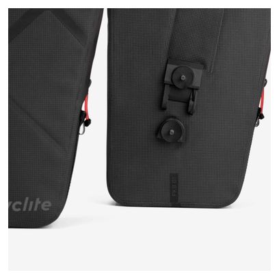 Cyclite Gabelbeutel / 01 Set | 3,1 l | Schwarz