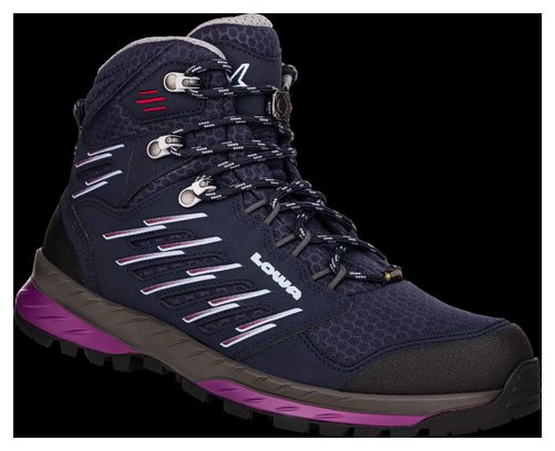 Dames wandelschoen Lowa Trek Evo GTX Mid Blue / Violet