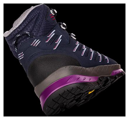 Dames wandelschoen Lowa Trek Evo GTX Mid Blue / Violet