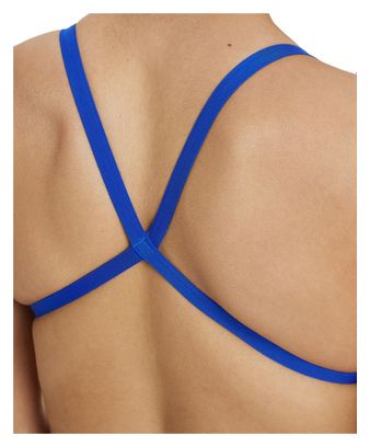 Arena Xcross Back One Piece Swimsuit Blue