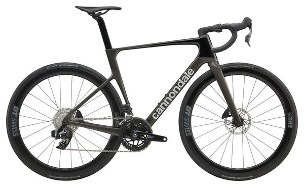 Bicicleta de carretera Cannondale SuperSix Evo 4 Gen 5 Sram Rival AXS 12V 700 mm Gris/Negro 2026