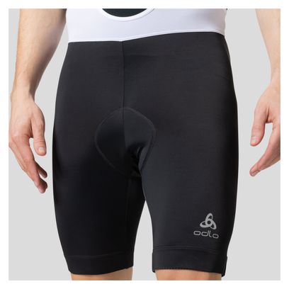 Odlo Essential Short Bib Shorts Weiß / Schwarz