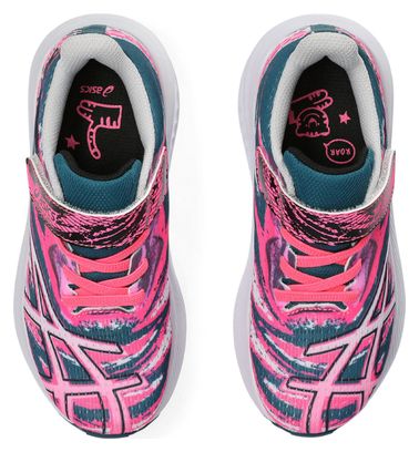 Asics Pre Noosa Tri 15 PS Rosa Blu Scarpe da corsa per bambini