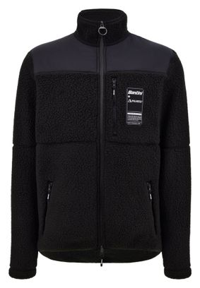 Santini Ovis Fleecejack Zwart