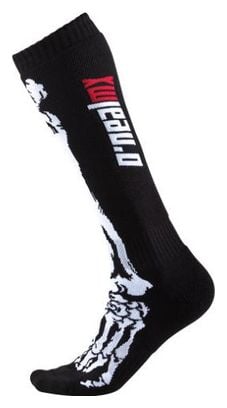 XRay juvenil para calcetines ONEAL Pro MX b / w (talla única)