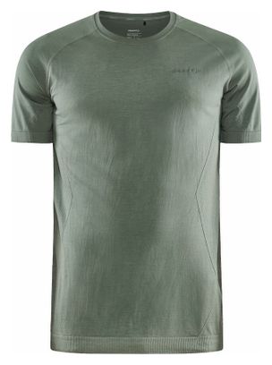Craft Core Dry Activre Comfort SS Khaki Men's short-sleeved jersey