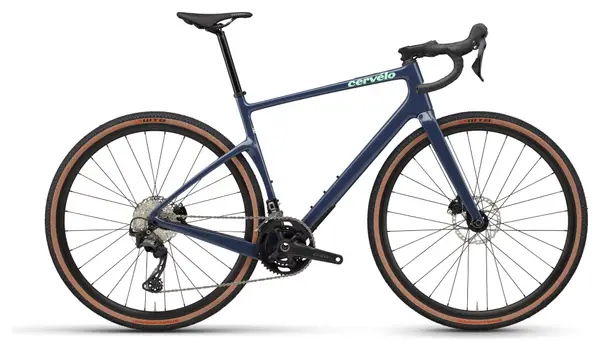 Gravel Bike Cervélo Aspero Shimano GRX 12V 700 mm Bleu 2024