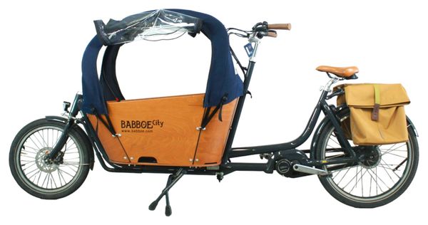 Produit reconditionné - Vélo Cargo électrique Babboe City Moutain - Très bon état