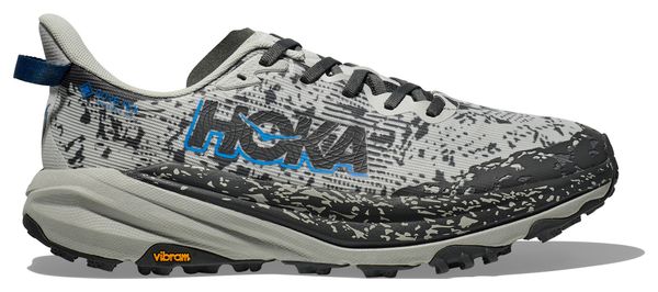 Hoka Speedgoat 6 GTX Trail Shoes Grey/Blue Uomo