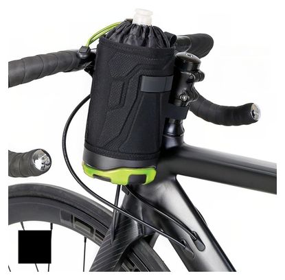 Sacoche porte-bidon WILD MAN vélo avec bandoulière 1 L bleue
