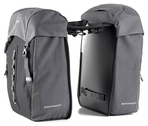 Paire de Sacoches de Porte-Bagages Bontrager Town 34L Noir