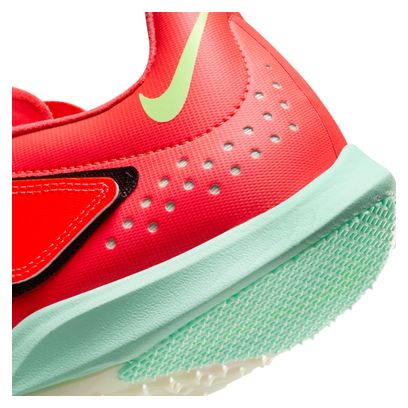 Chaussures d'Athlétisme Nike Long Jump Elite Rouge/Vert Homme