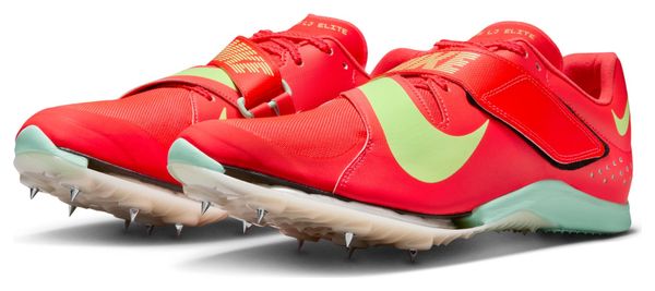 Scarpe da atletica leggera Nike Long Jump Elite Rosso/Verde Uomo