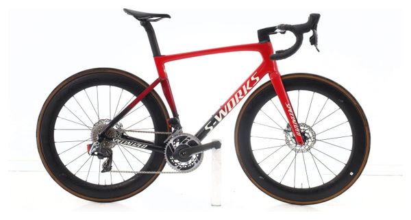 Produit reconditionné · Specialized Tarmac SL7 S-Works Carbone AXS 12V · Noir / Vélo de route / Specialized | Très bon état