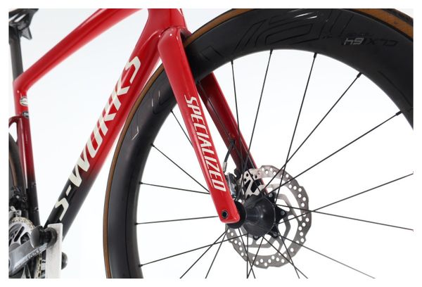 Produit reconditionné · Specialized Tarmac SL7 S-Works Carbone AXS 12V · Noir / Vélo de route / Specialized | Très bon état