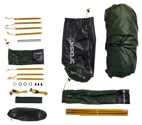 2-persoons tent Nordisk Telemark 2.2 Groen