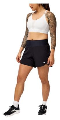 Pantalón Corto Brooks Chaser 2.0 5in Negro Mujer