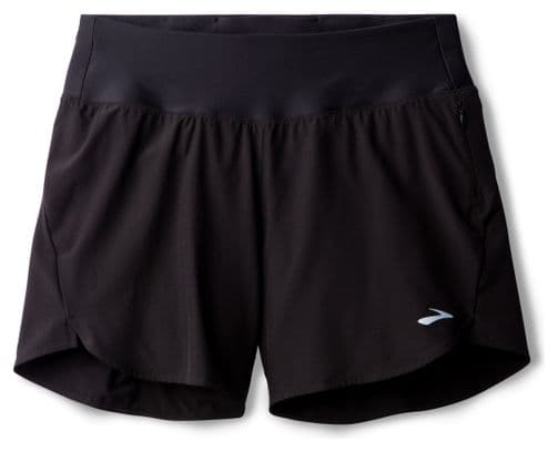 Pantalón Corto Brooks Chaser 2.0 5in Negro Mujer