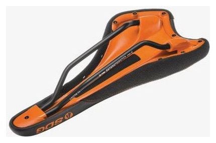 Selle SDG RADAR MTN - Rails titane noir/orange