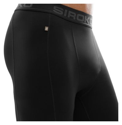 Legging capri sport homme Fitness Enlli Noir
