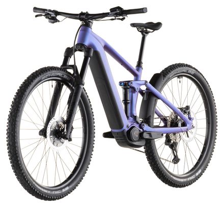 VTT Électrique Tout-Suspendu Cube Stereo Hybrid One44 EXC 800 12V 800 Wh Bosch 120 Nm 29'' Bleu Iris Violet 2026