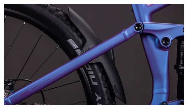VTT Électrique Tout-Suspendu Cube Stereo Hybrid One44 EXC 800 12V 800 Wh Bosch 120 Nm 29'' Bleu Iris Violet 2026