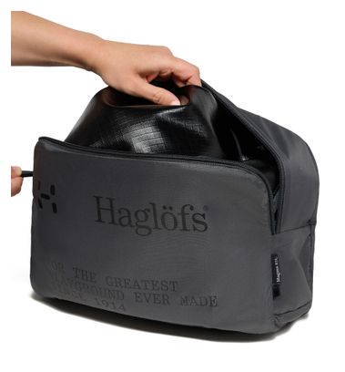 Mochila de viaje Haglöfs Magma 42 L, color negro