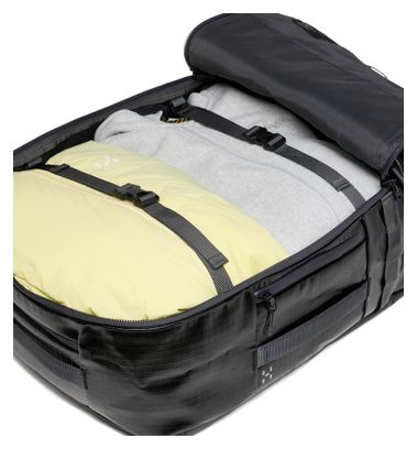 Mochila de viaje Haglöfs Magma 42 L, color negro