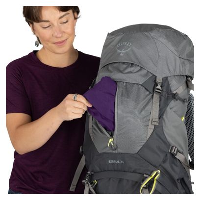 Zaino da trekking Osprey Sirrus 36 grigio da donna