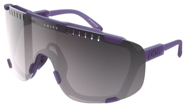 Lunettes POC Devour Violet - Verres Miroir Translucent Violet/Argent 